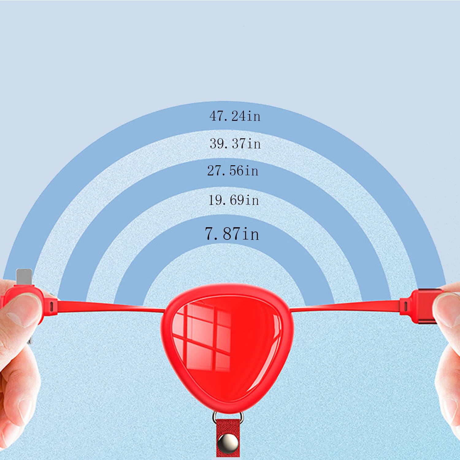 Retractable 3 in 1 Fast Charging Cable 10