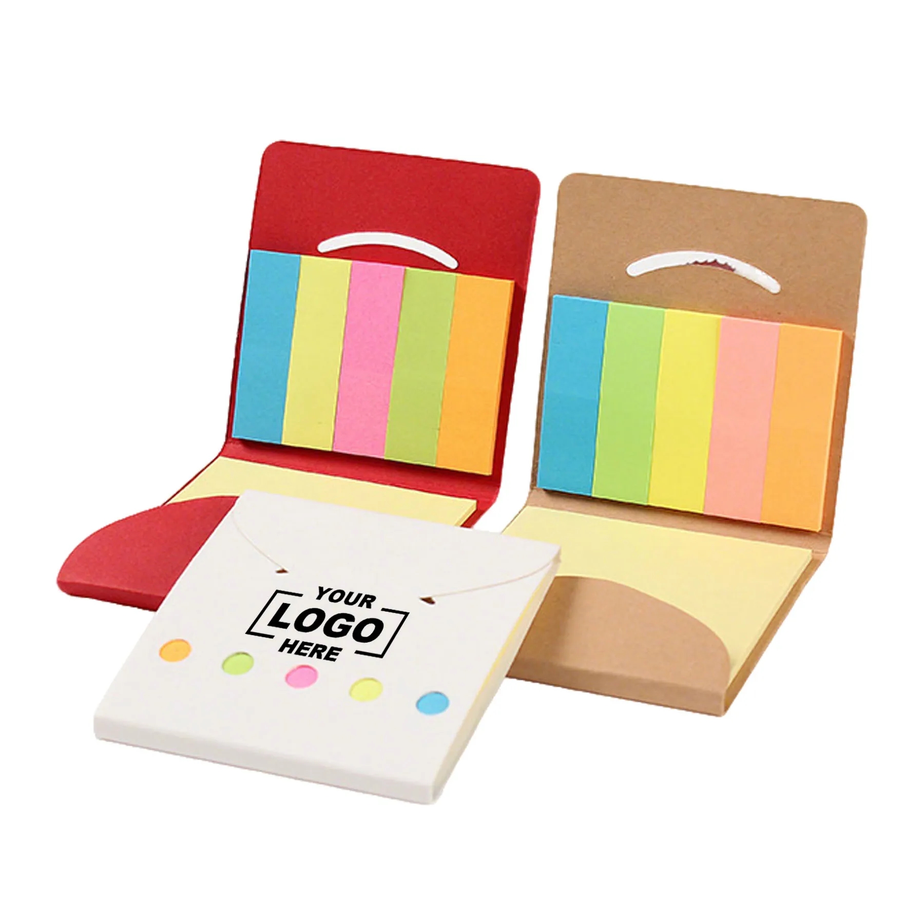 Strip Shaped Square Sticky Note Set
