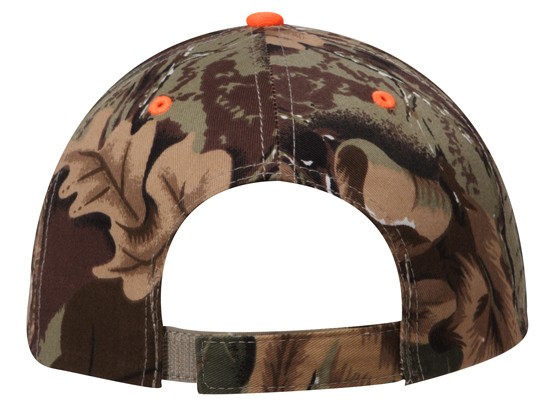 OTTO CAP® Camouflage 6 Panel Low Profile Baseball Cap 3