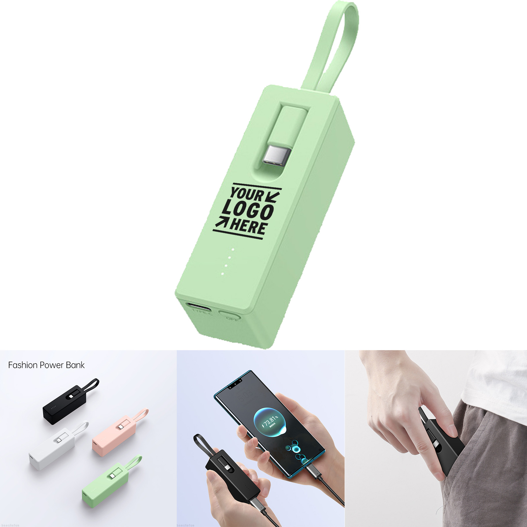 5000mAh Mini Portable Power Bank