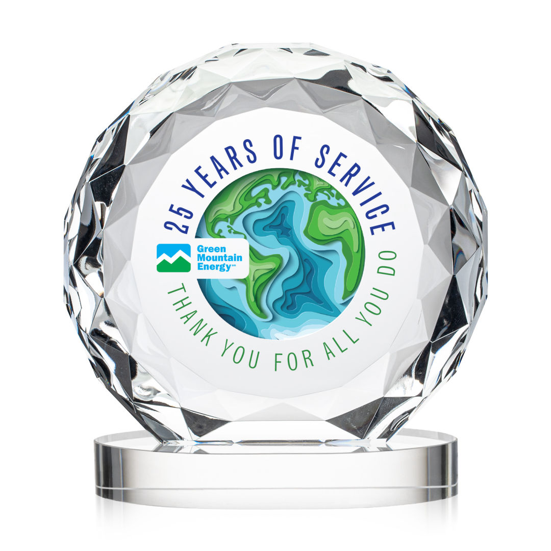 Seville VividPrint™ Award on Alberton Base - Clear 8