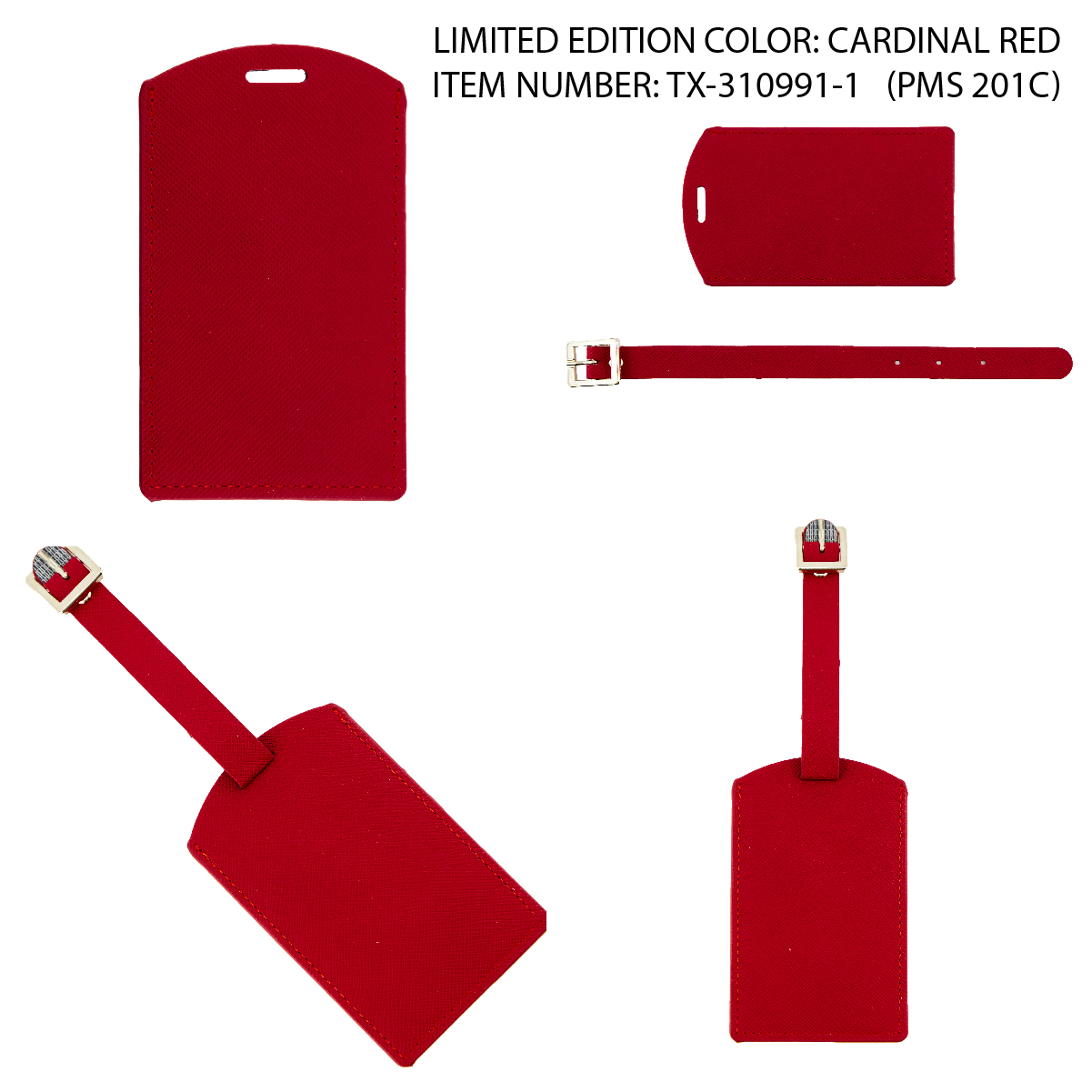 iPosh PU Leather Luggage Tag 3