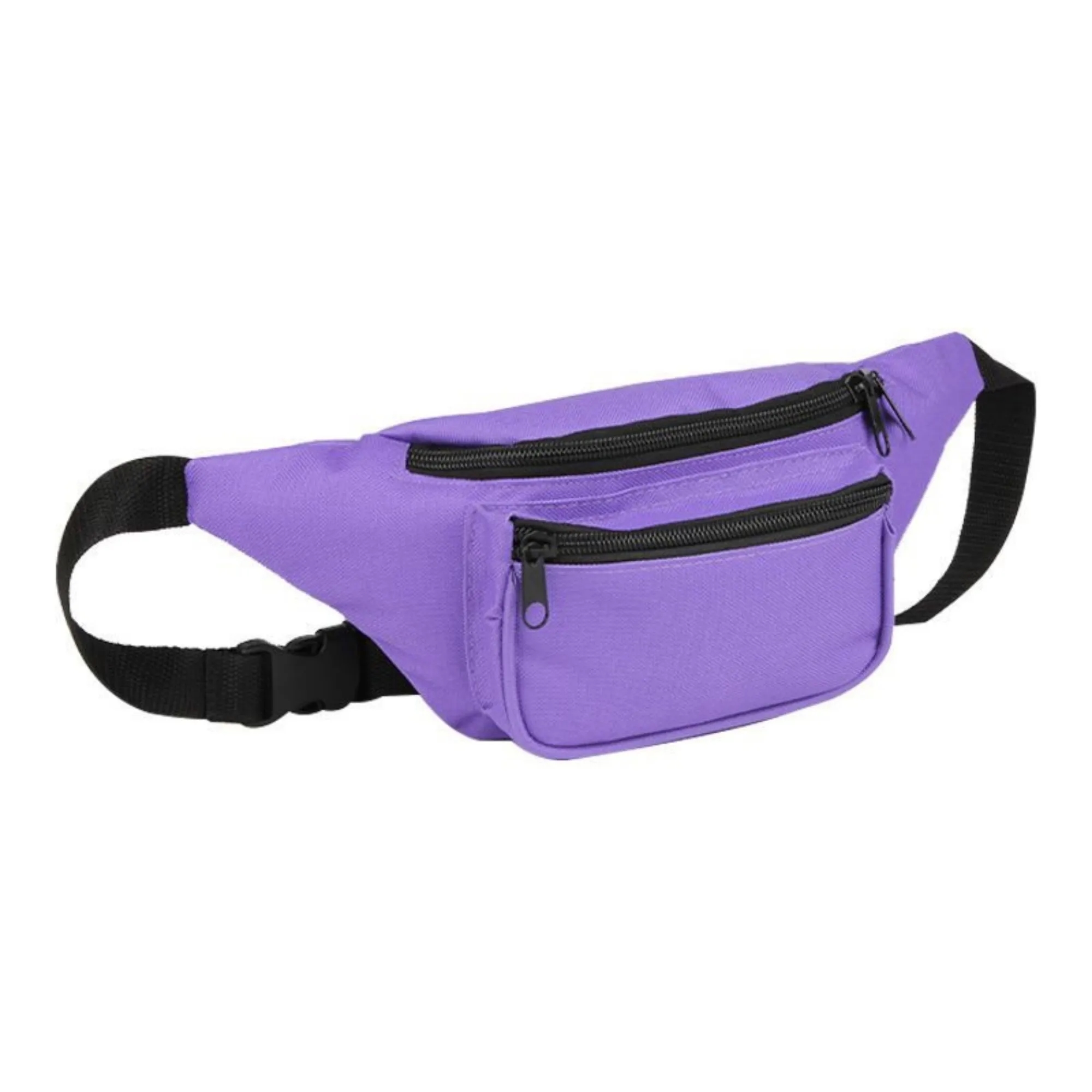 2 Zippered Fanny Pack Sports Waist Bag 7