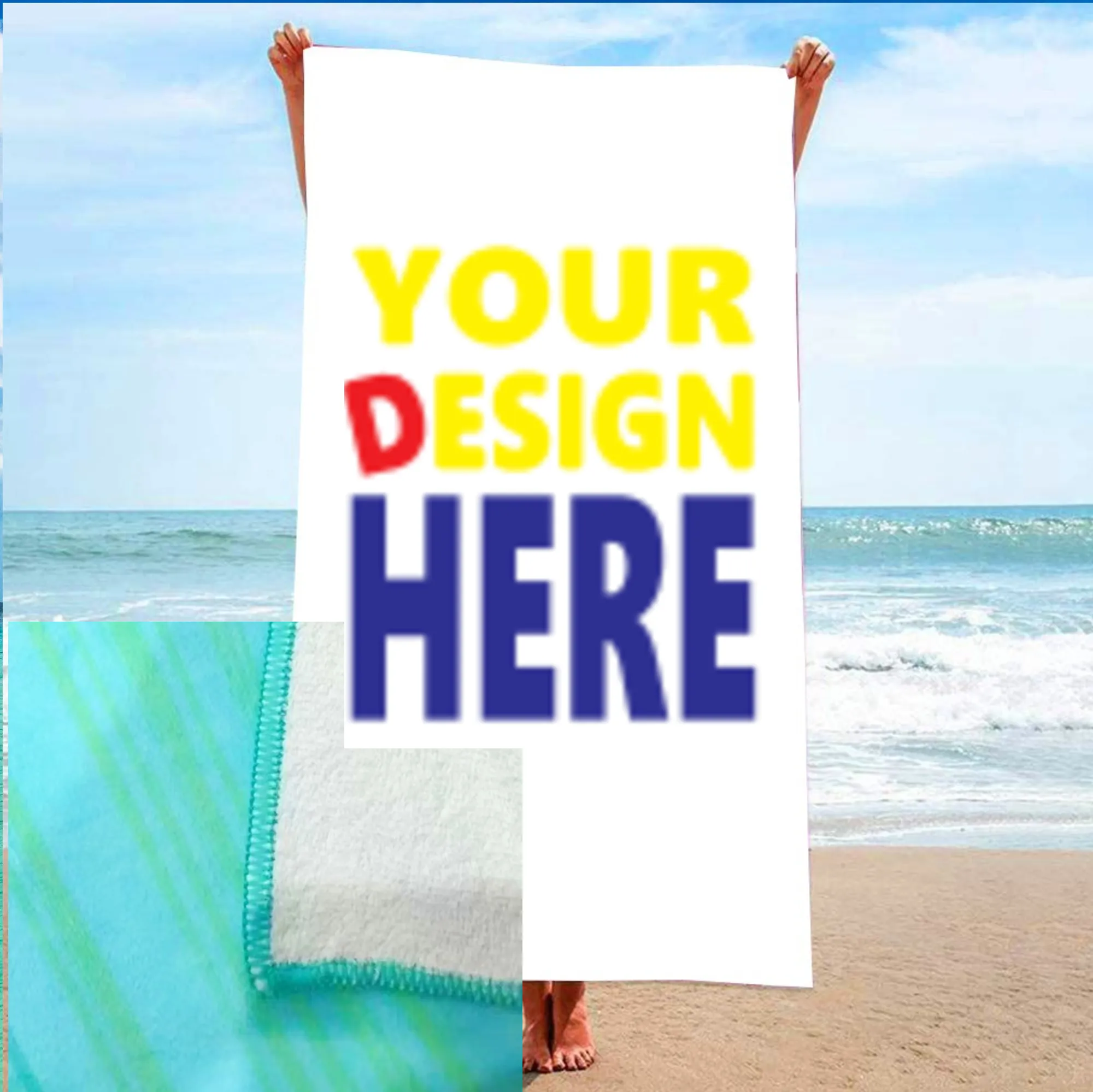 Beach Towels Full color Sublimated 2