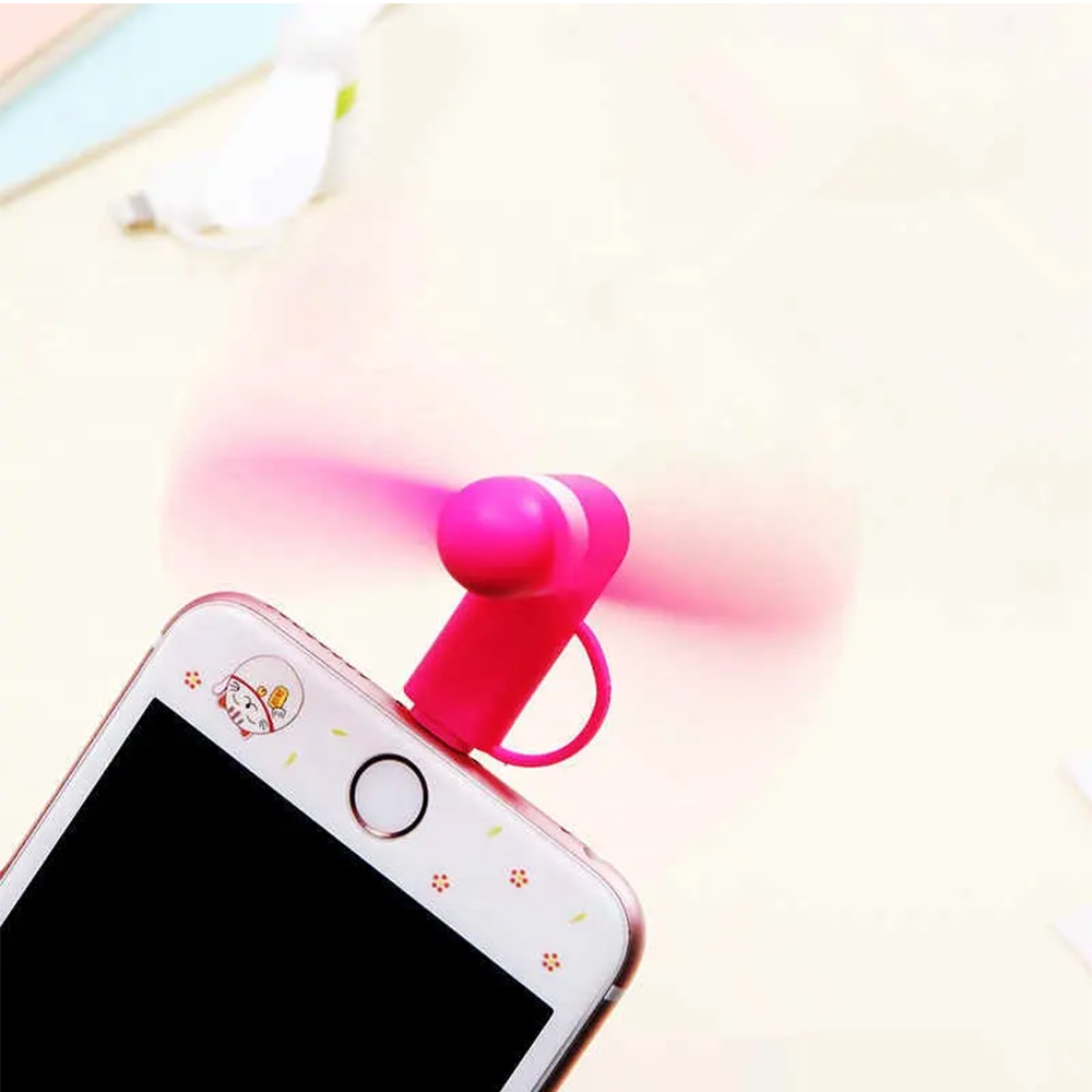 DuoBreeze Electric Fan - iPhone and Type C 8