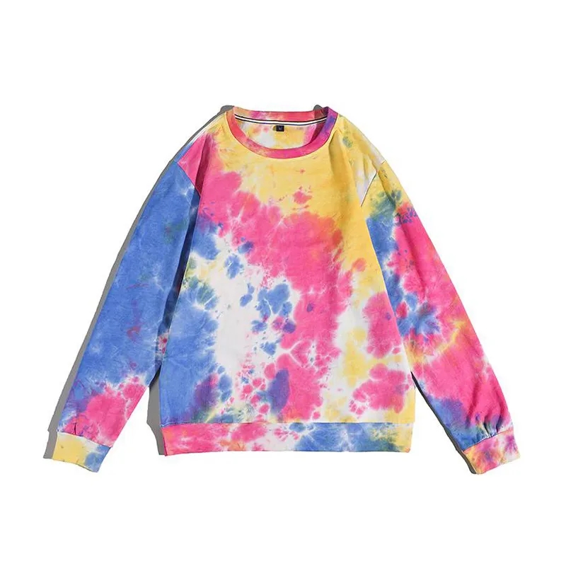 Tie-Dye Pullover Sweatshirt 6