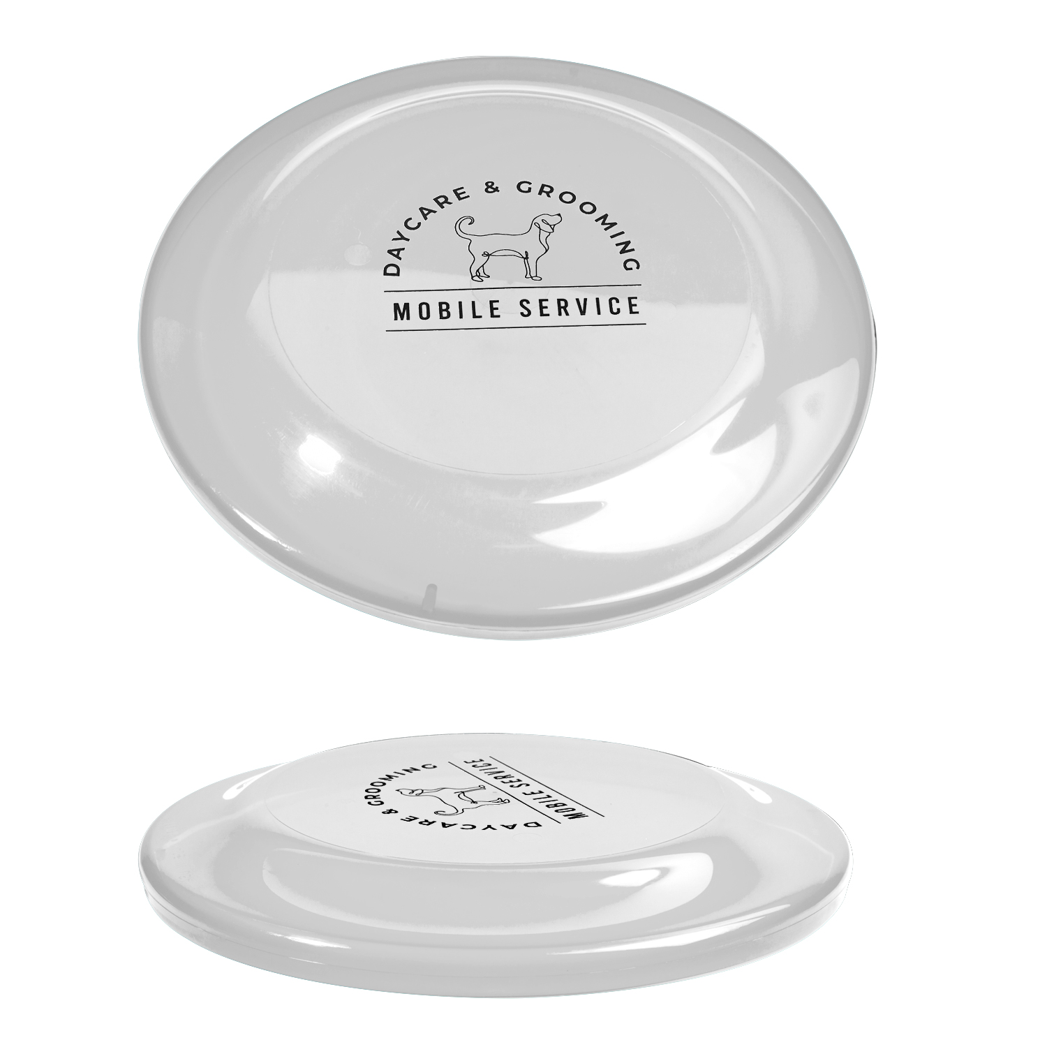 Transparent Flying Disc (1 Color Imprint) 2