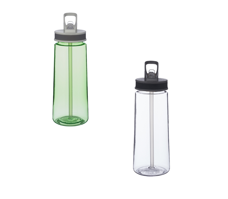 Plastic Water Bottle with Straw, 22 oz. 4
