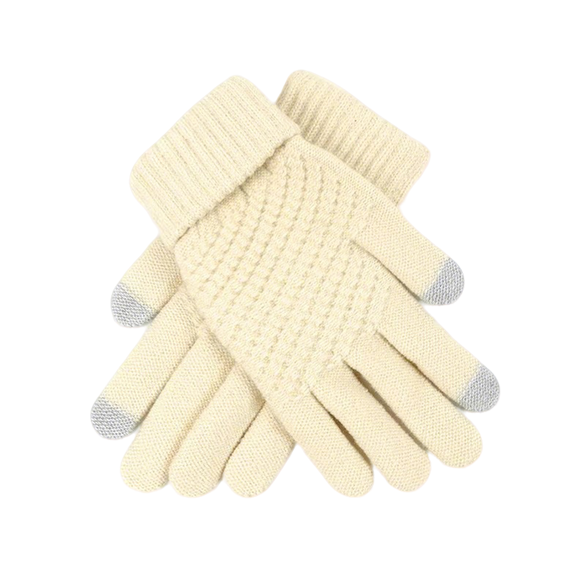 Touchscreen Knit Winter Glove With Soft Lining 7.9" x 4" 8