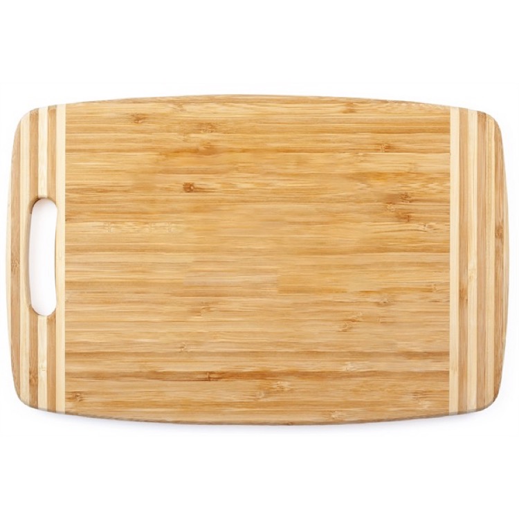 BistroTek Moda Striped Premium Bamboo Cutting Board 2