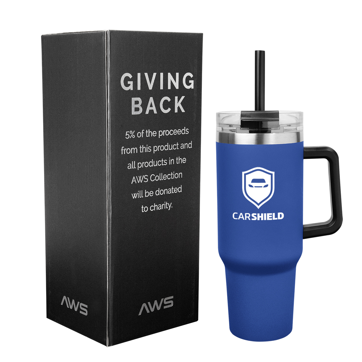 40 Oz. AWS Intrepid Stainless Steel Tumbler 8