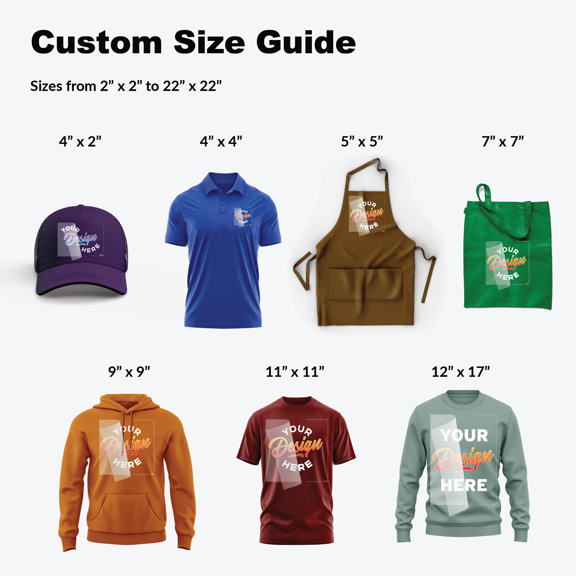 DTF Custom Sweatshirt Transfers 4