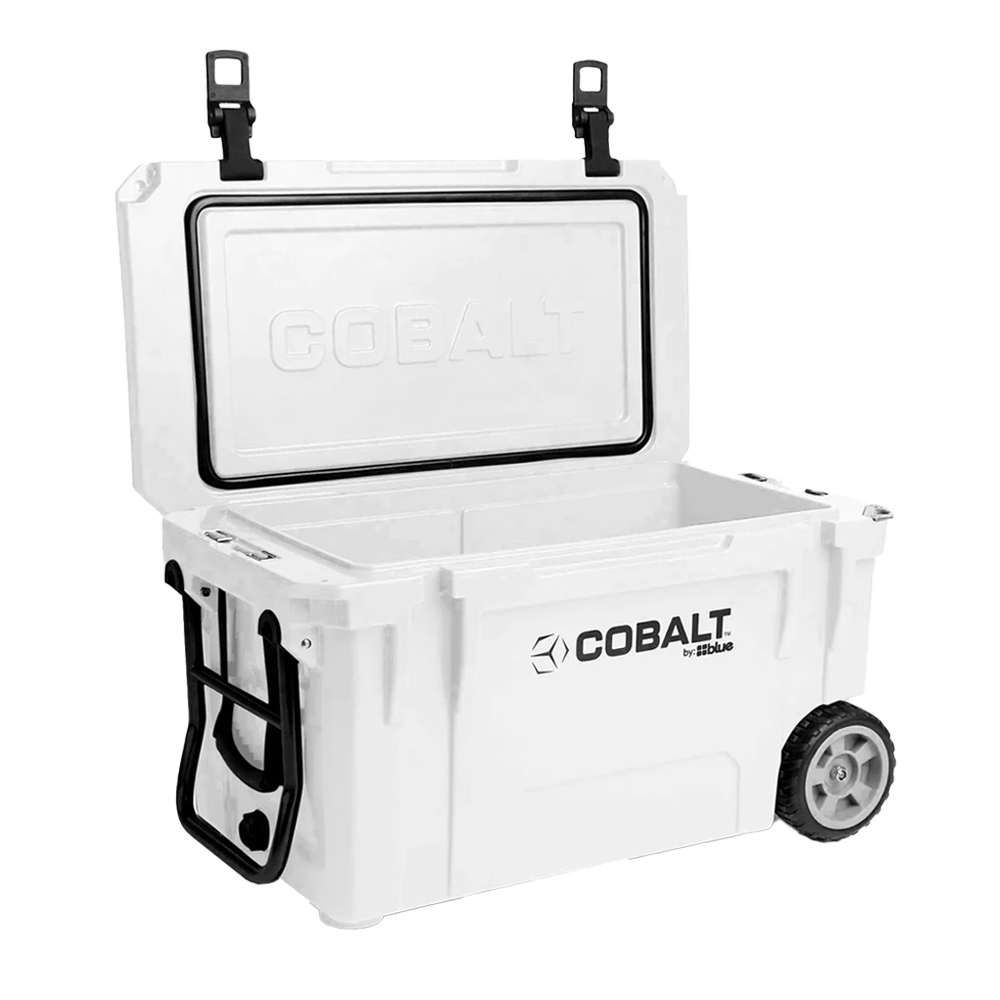 Blue Coolers 55 qt 5 Day Cooler with Wheels 13