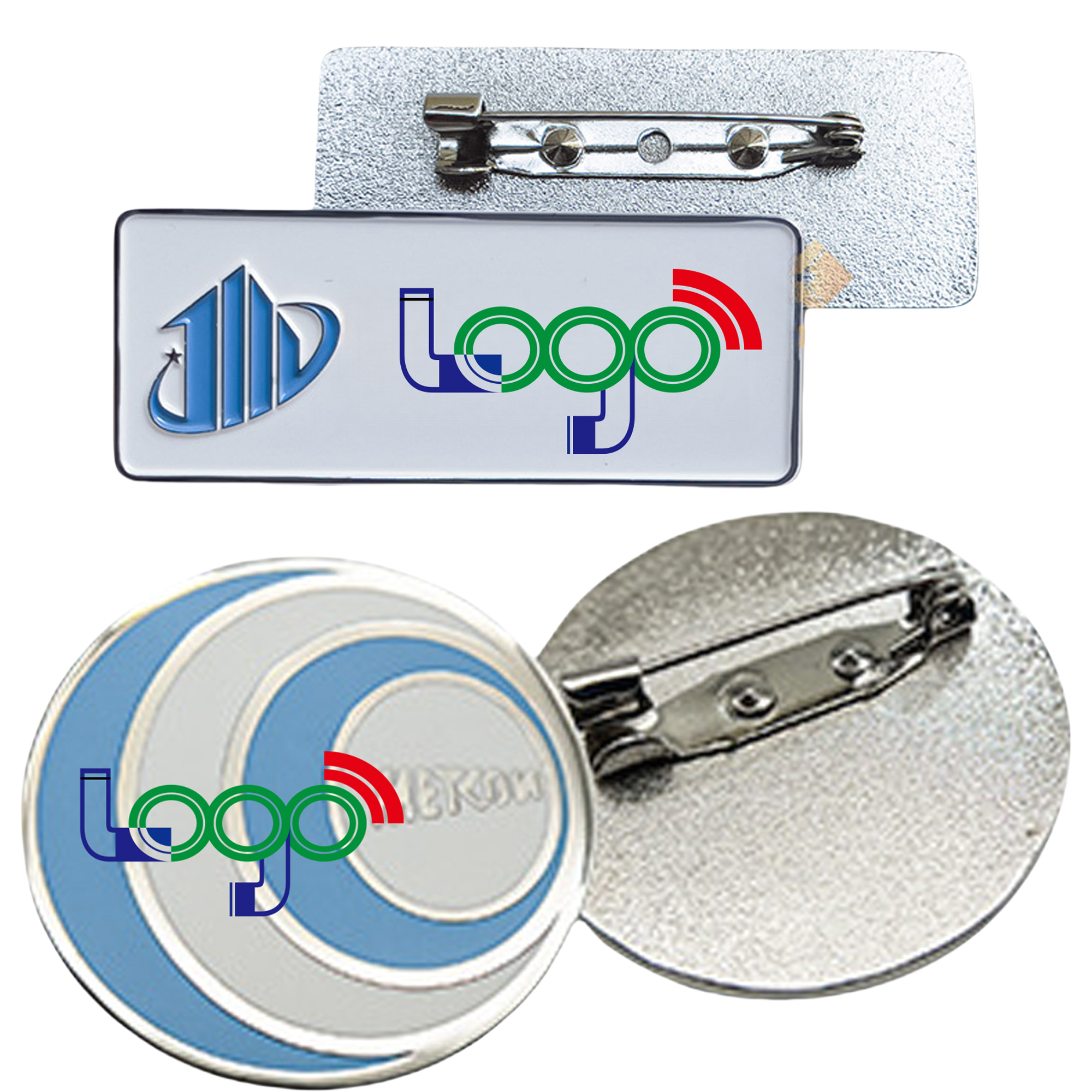 Custom Durable Metal Badge MOQ50 3