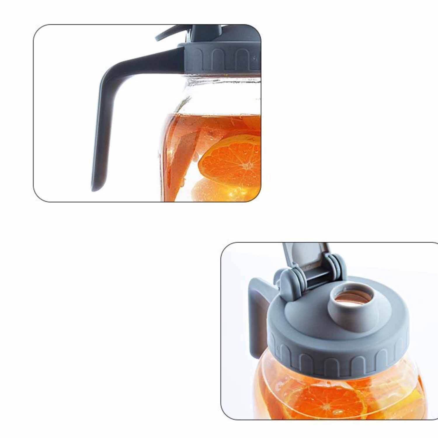 64oz Filter hand lid sports water bottle 3