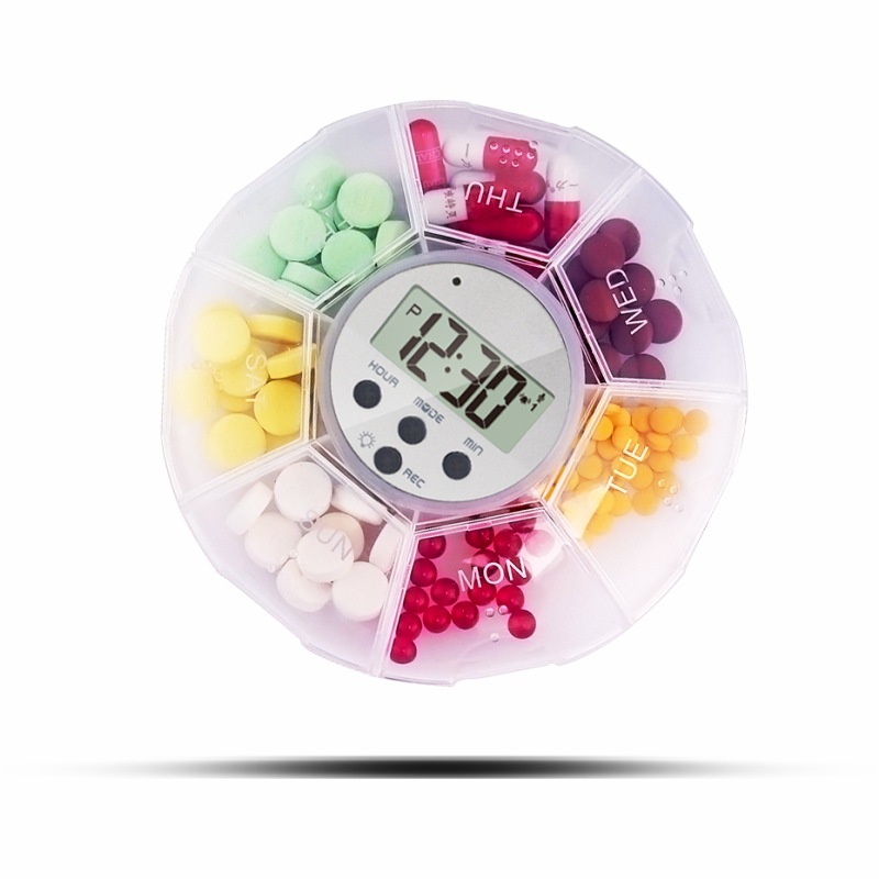Week Pill Box With Timer 5