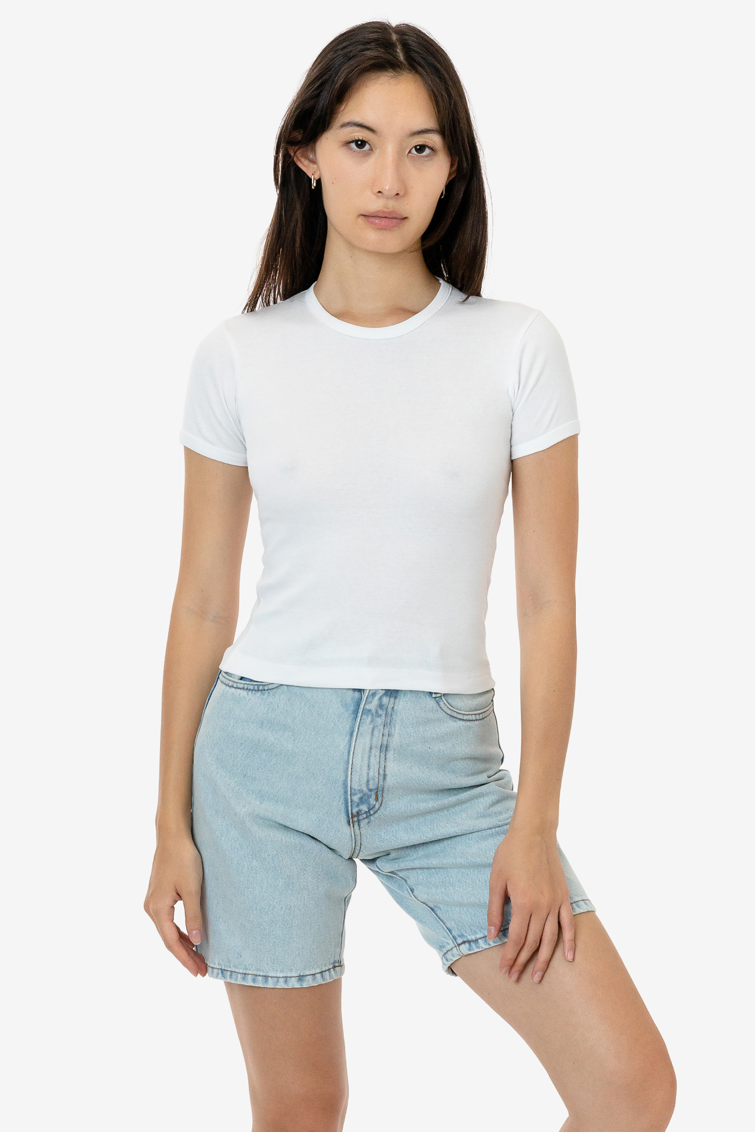BABY RIB CLASSIC CREW NECK TEE 17