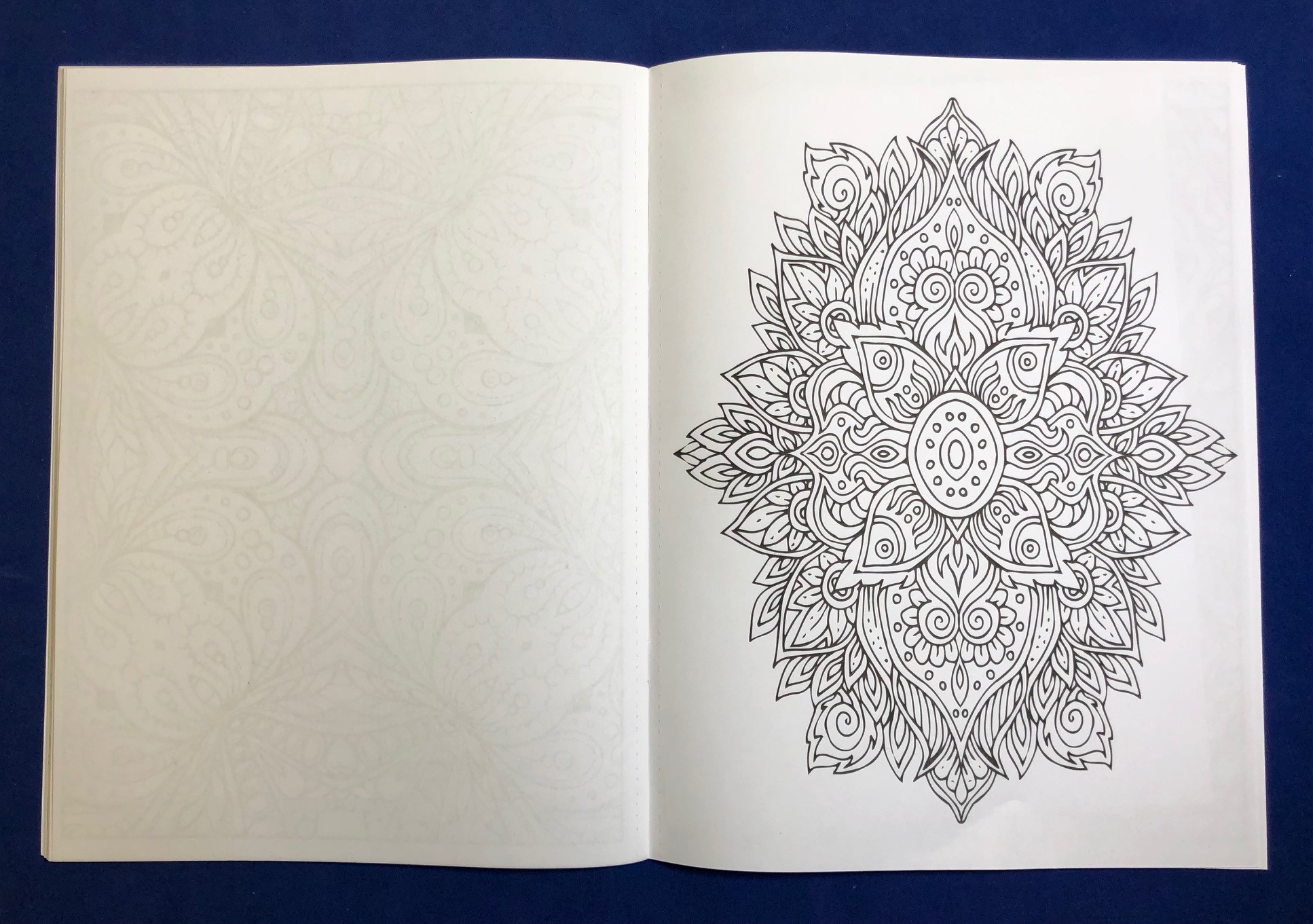ADULT COLOURING BOOK - ZenDoodle Stress Relieving Colouring Book for Adults 2