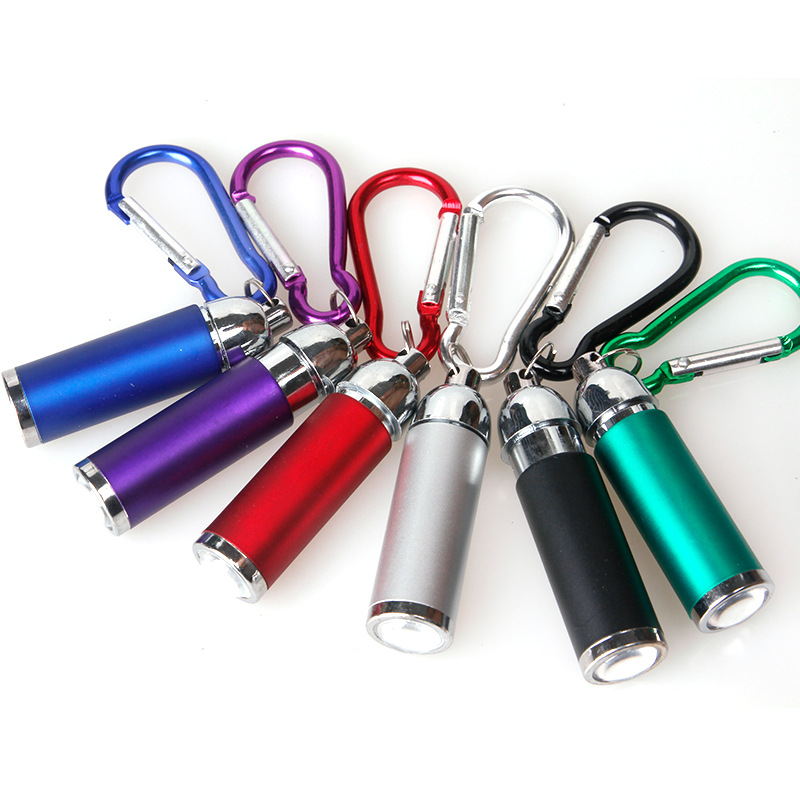 Mini Carabiner Clip LED Light Flash Light with Carabiner 2