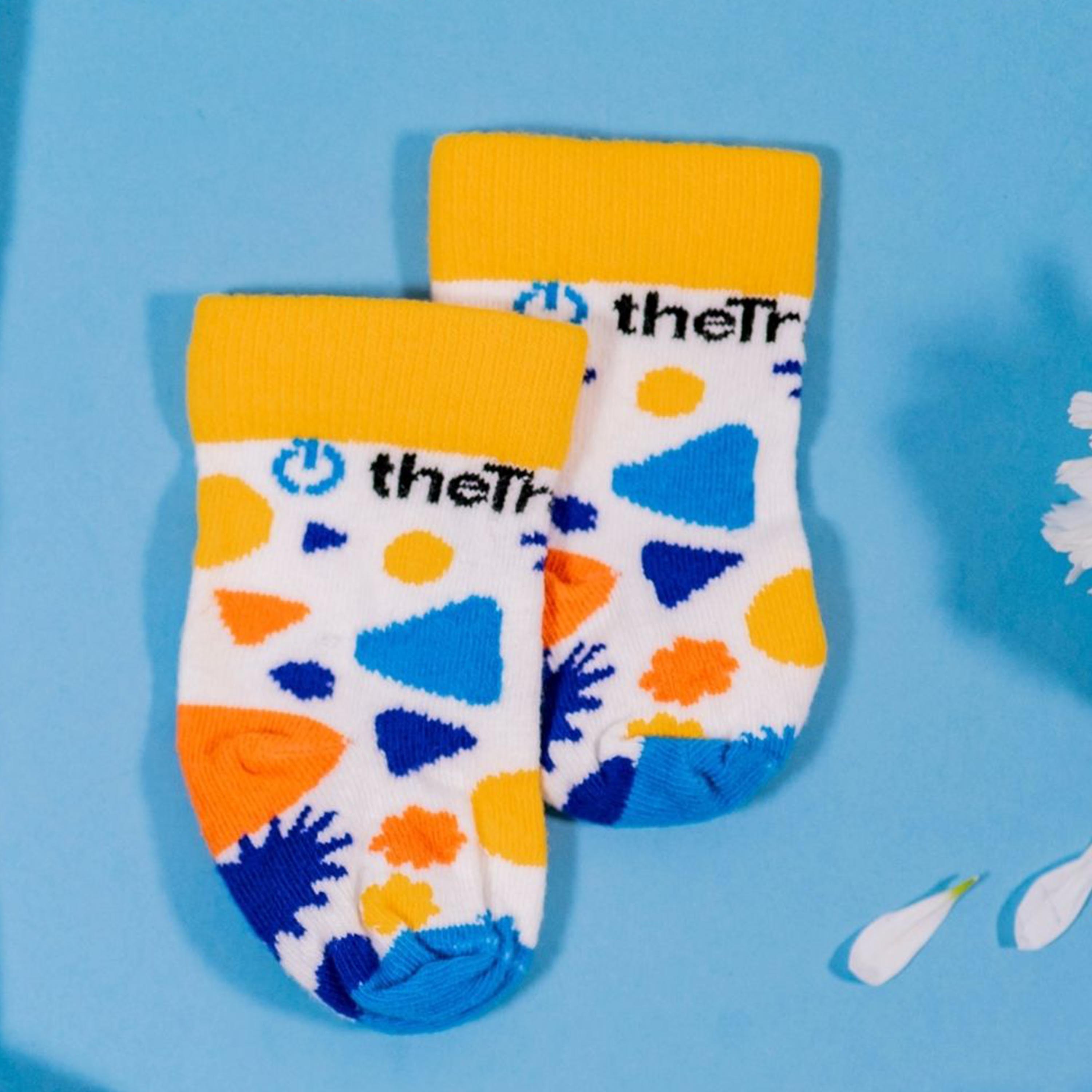 Patterned Infant Socks - Cute Designs for Babies - American Made 1