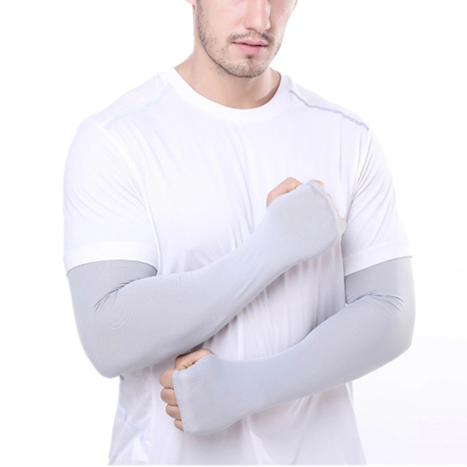 Premium Elastic UV Protection Cooling Arm Sleeves 4