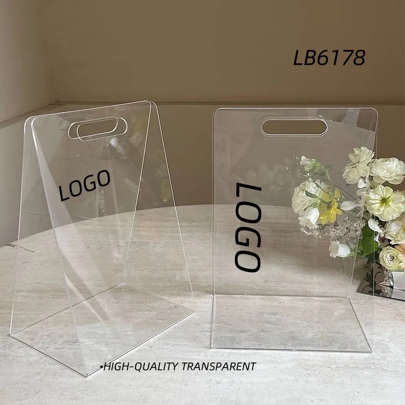 Hand-Held Acrylic Flower Bag for Bouquets Florist Shop 3