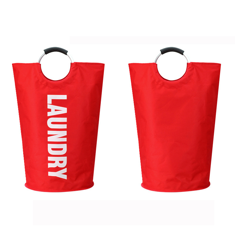 82 L Foldable Clothes Laundry Basket Bag 11