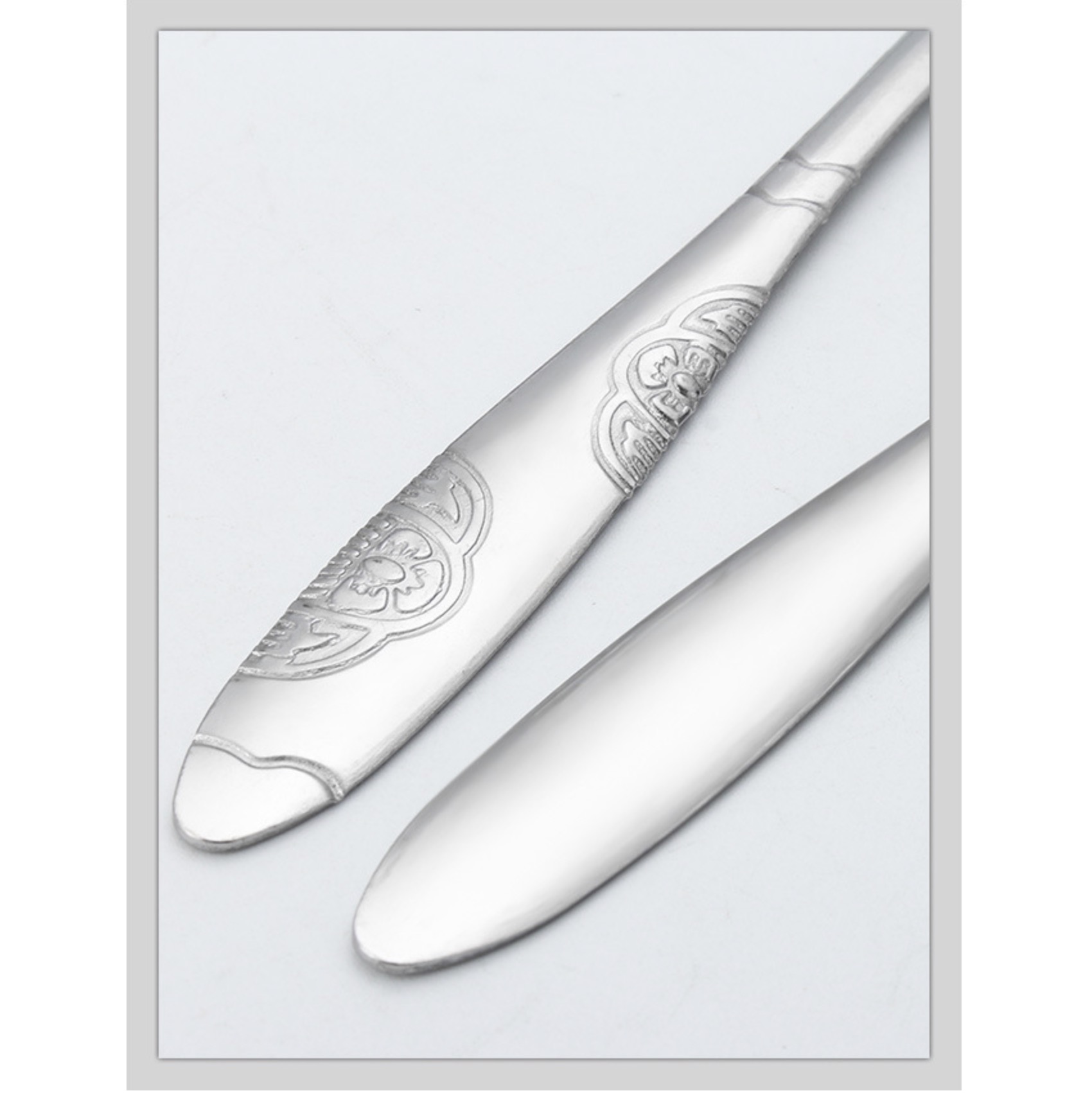 3Pcs Stainless Steel Portable Tableware 3