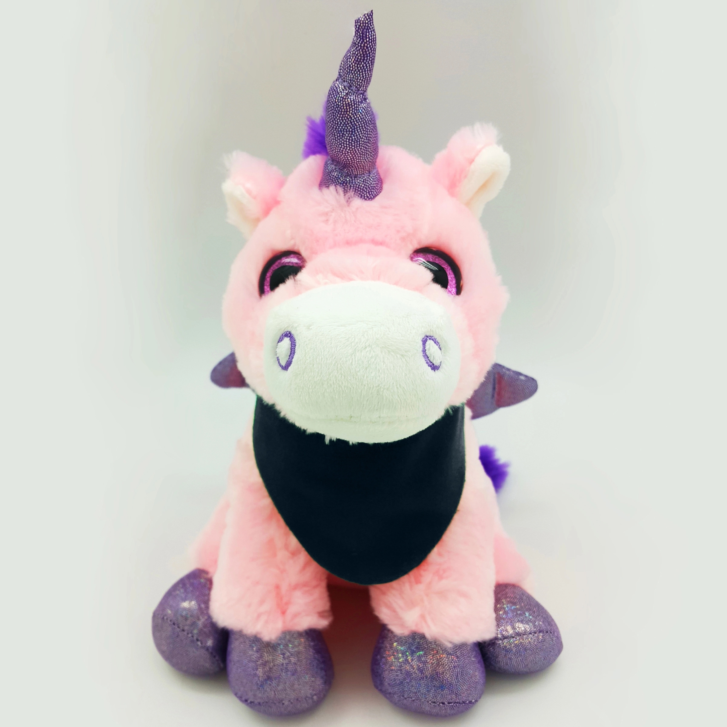 9" Bright Color Pink Unicorn 2