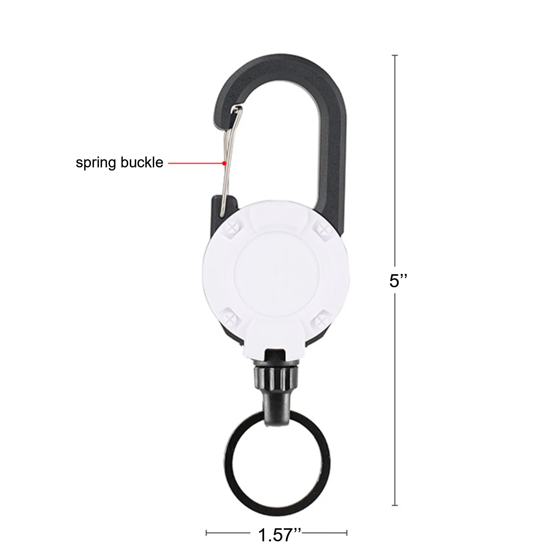 Tactical metal lanyard with drawstring 4