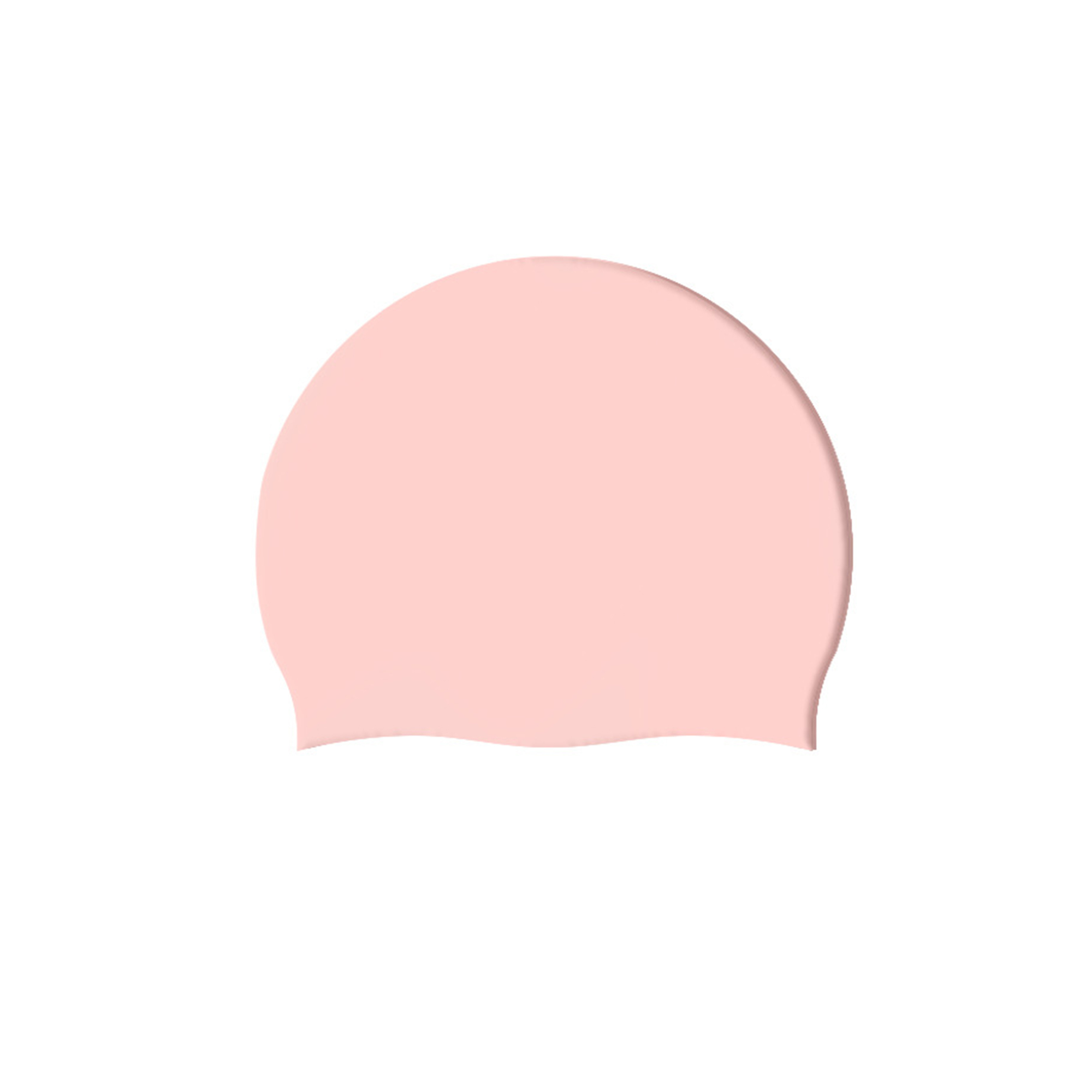 Silicone Swim Cap Unisex Adult 9.3" x 7.9" 9