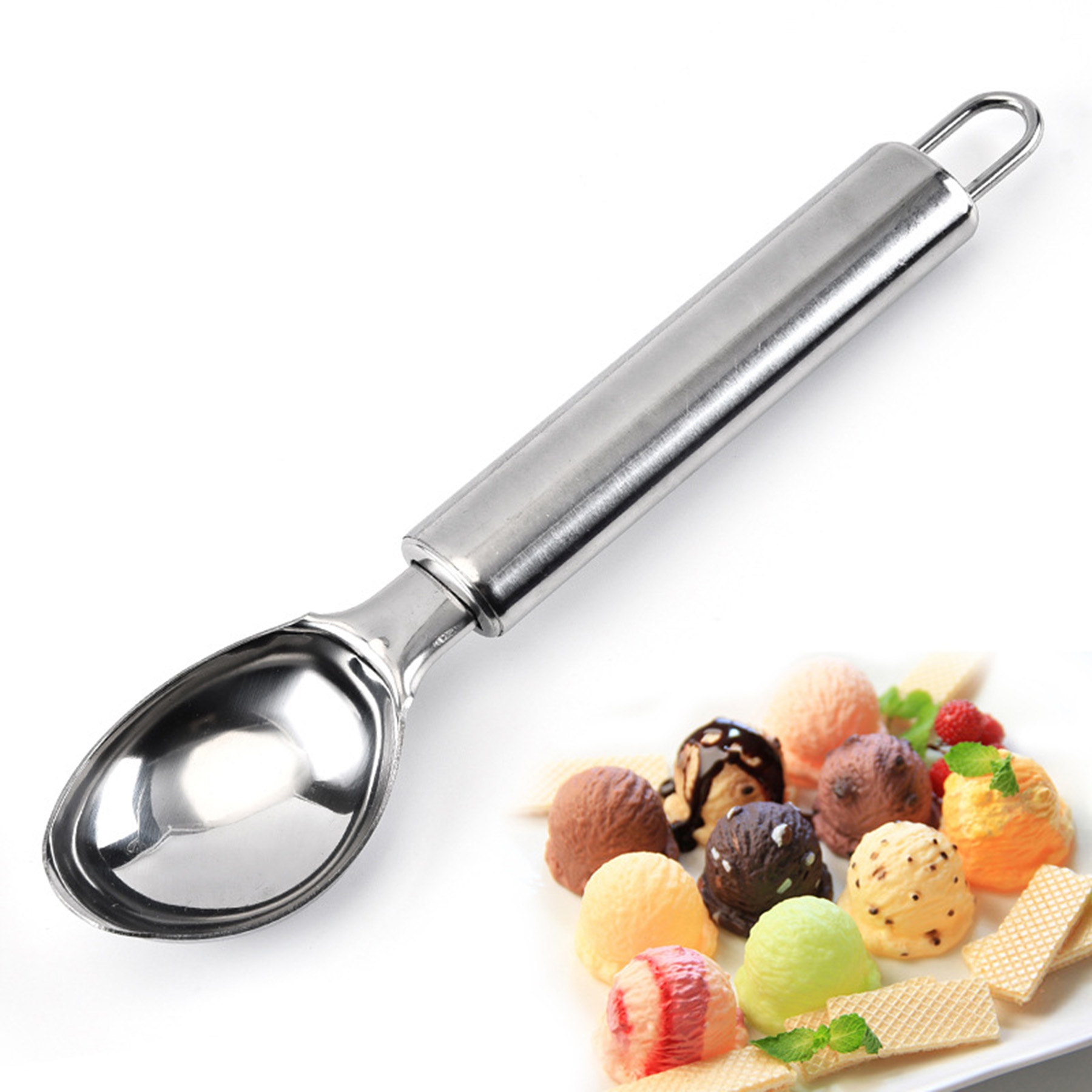 Stainless Steel Ice Cream Scoop 1