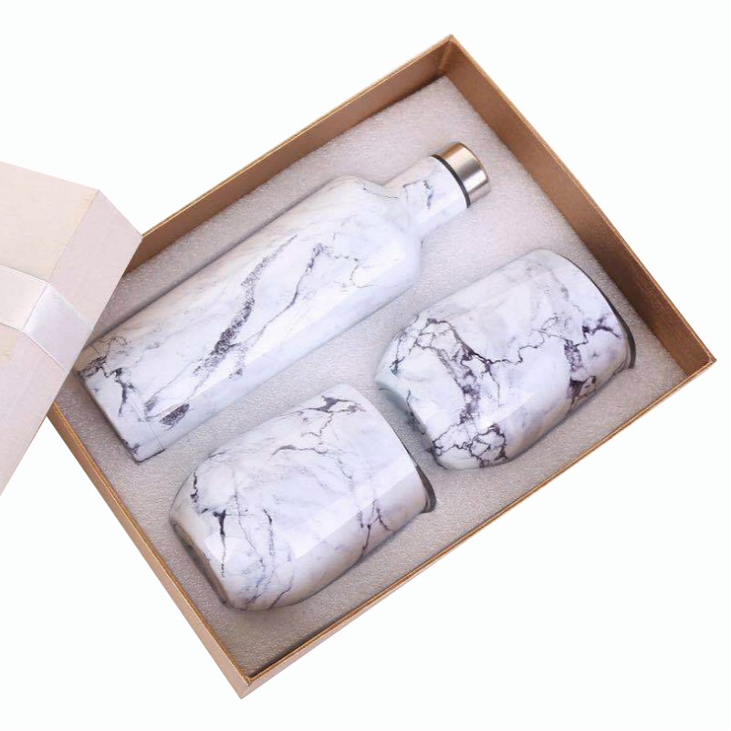 Vacuum-Insulated Wine Gift Set, 500Ml And 350Ml Wine Tumblers Stainless Steel Vacuum 3
