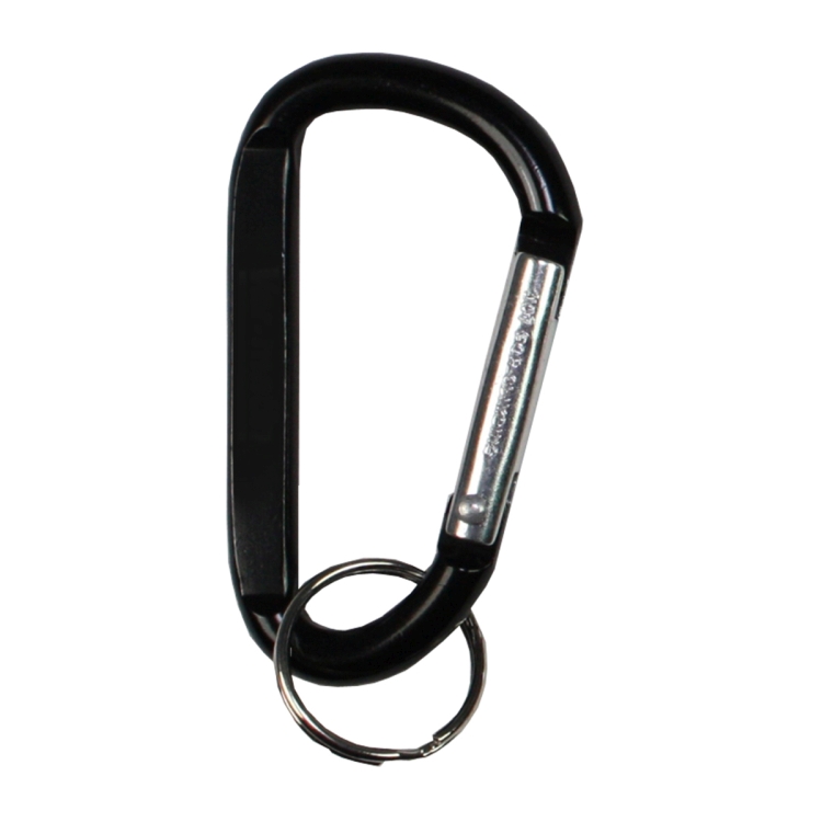 "Cara M" Medium Size Carabiner Keyholder with Split Ring Attachment 5