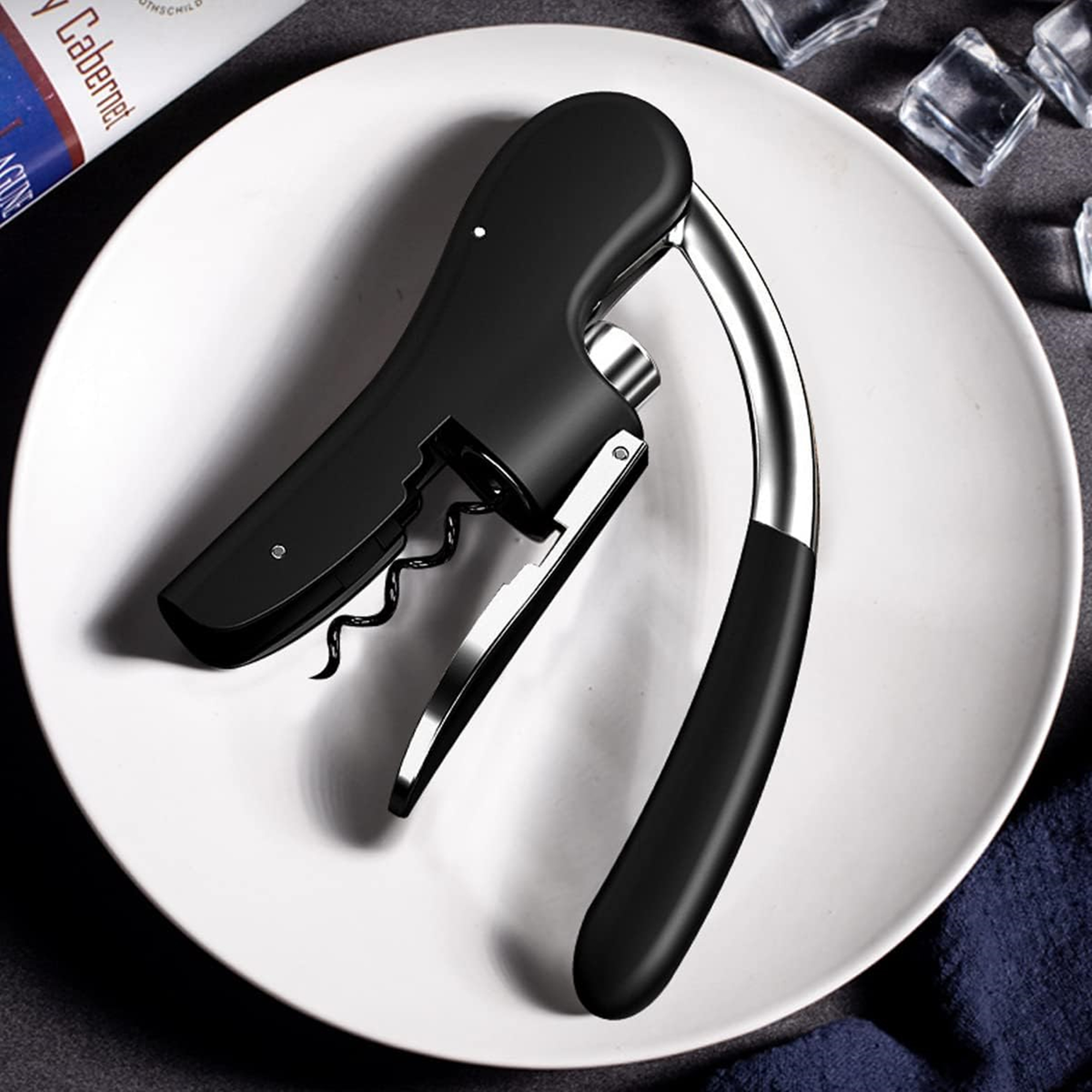 Manual Vertical Wine Bottle Opener 3