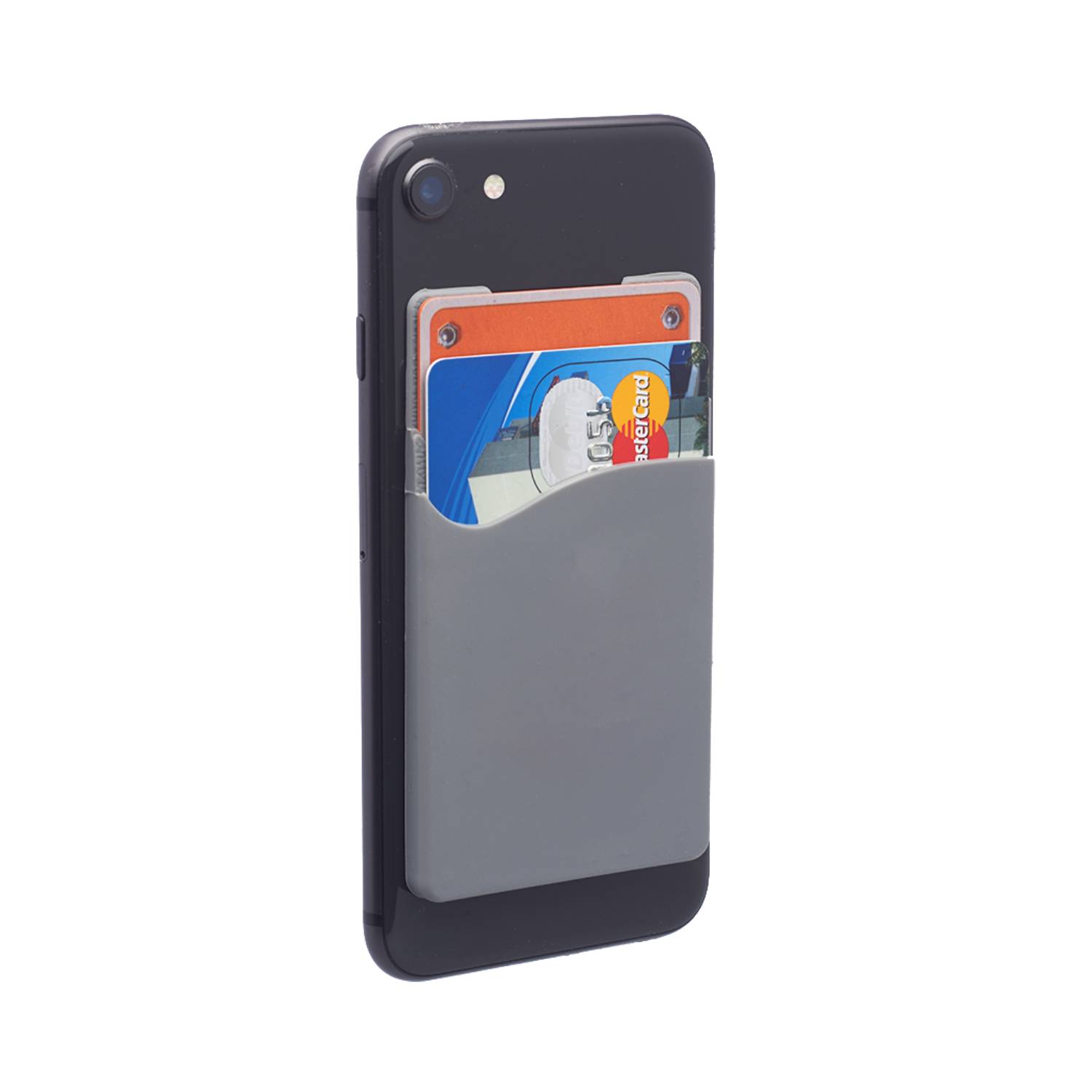 Dual Pocket Silicone Phone Wallet 3