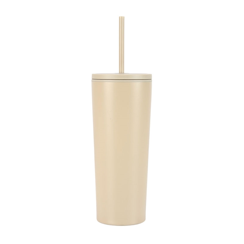Bayard 24 oz. Double Wall Steel/PP Liner Straw Tumbler 50