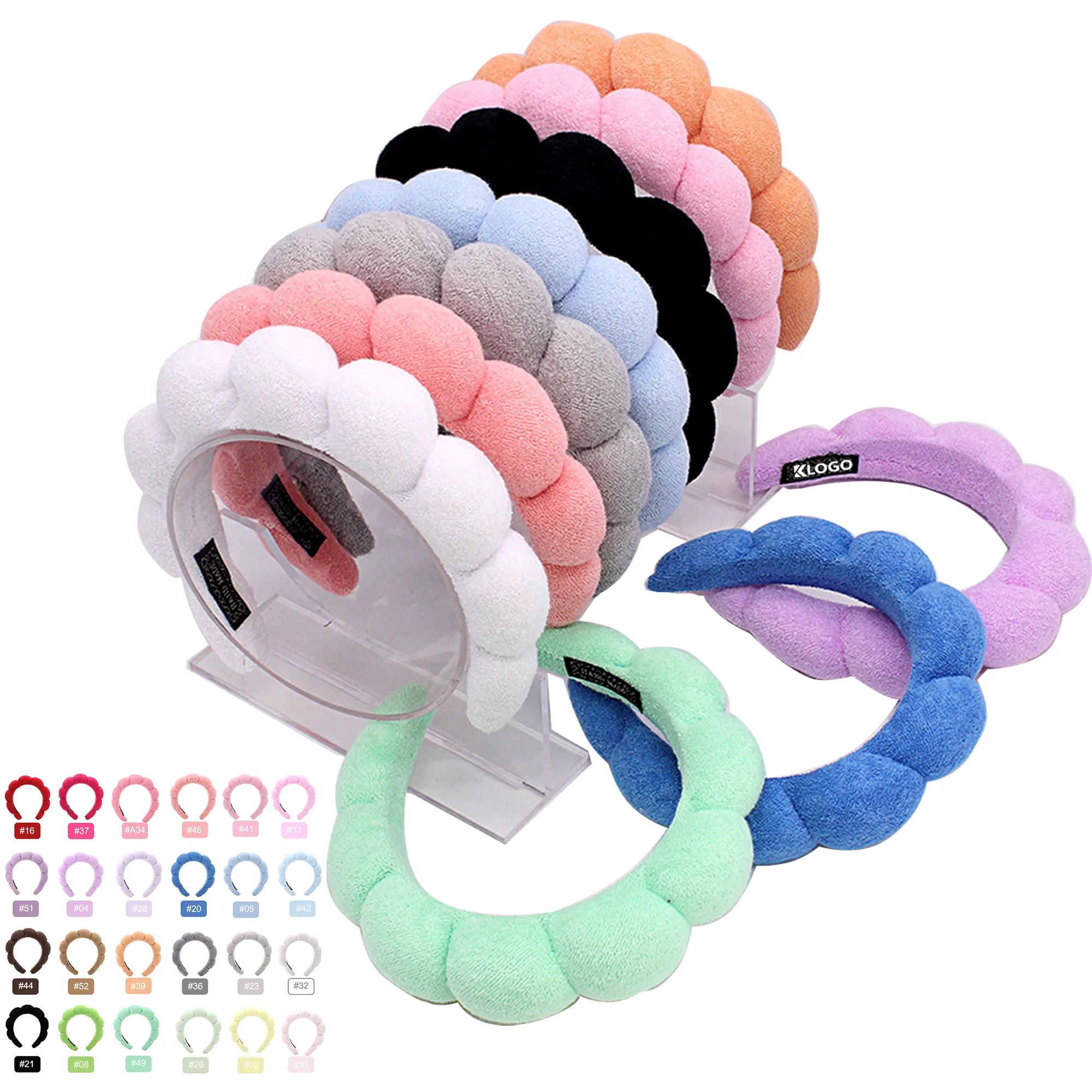 Terry Cloth Spa Headband 3