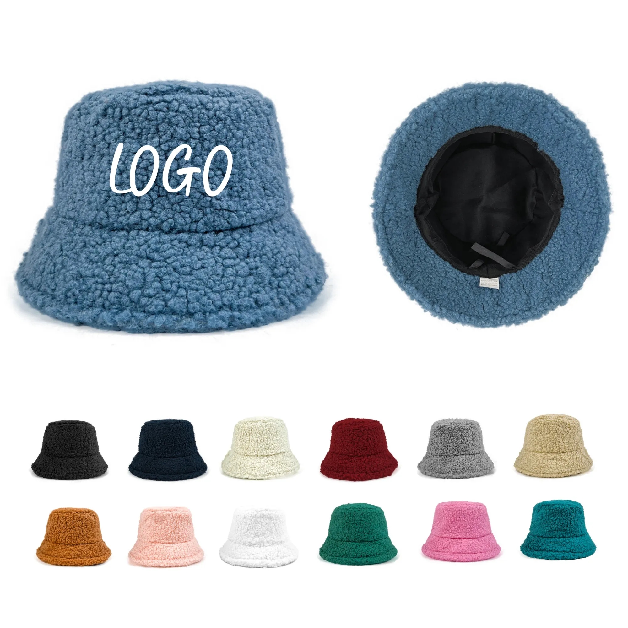 Winter Faux Fur Fisherman Cap-MOQ is 50