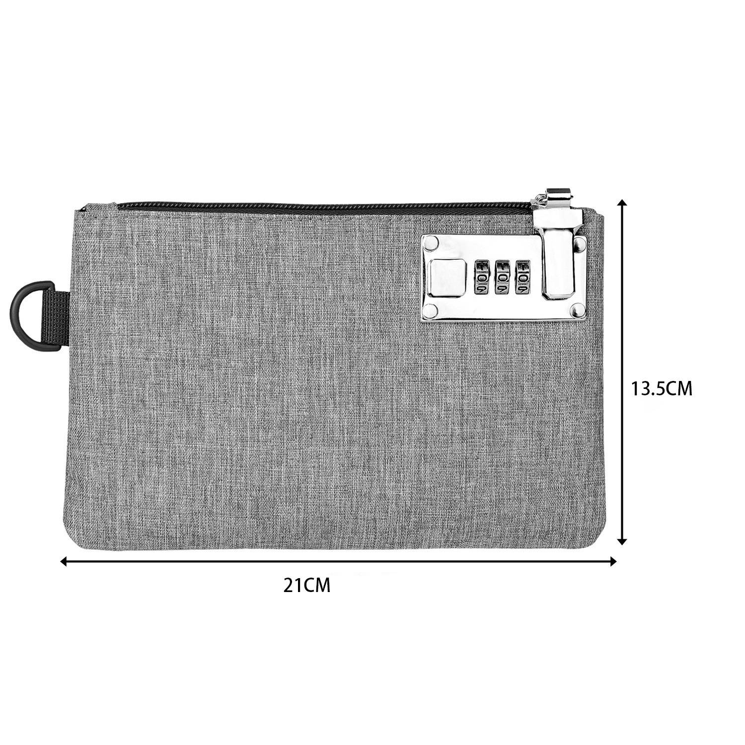 5x8 Inches Lockable Purse 9