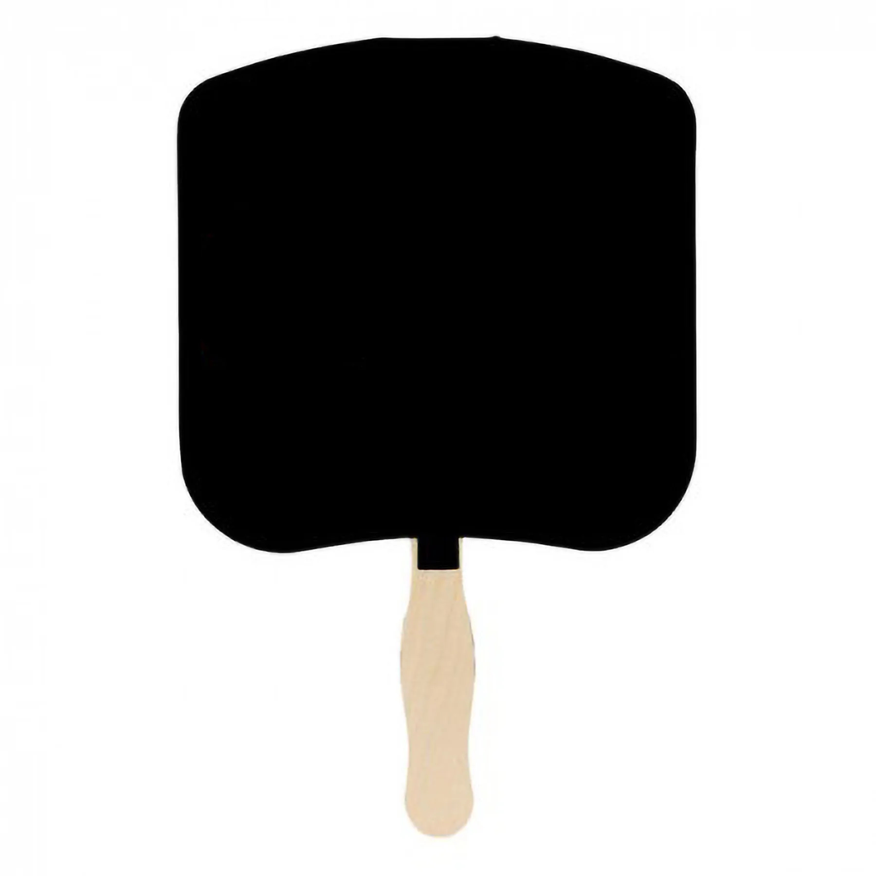 Full Color Printed Bread Slice Hand Fan 7.9 x7.5 Inch 4