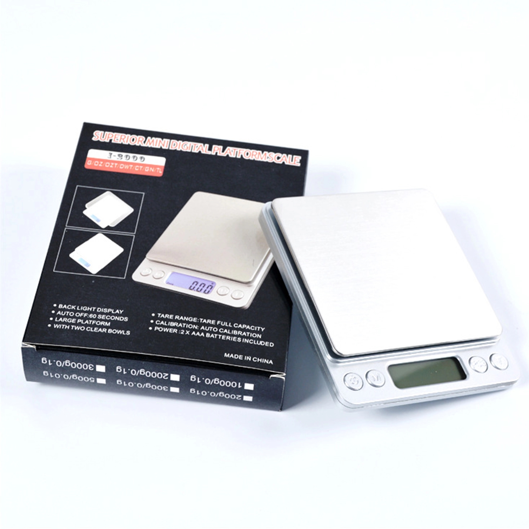 Digital Kitchen Scale, Batteries Included 5