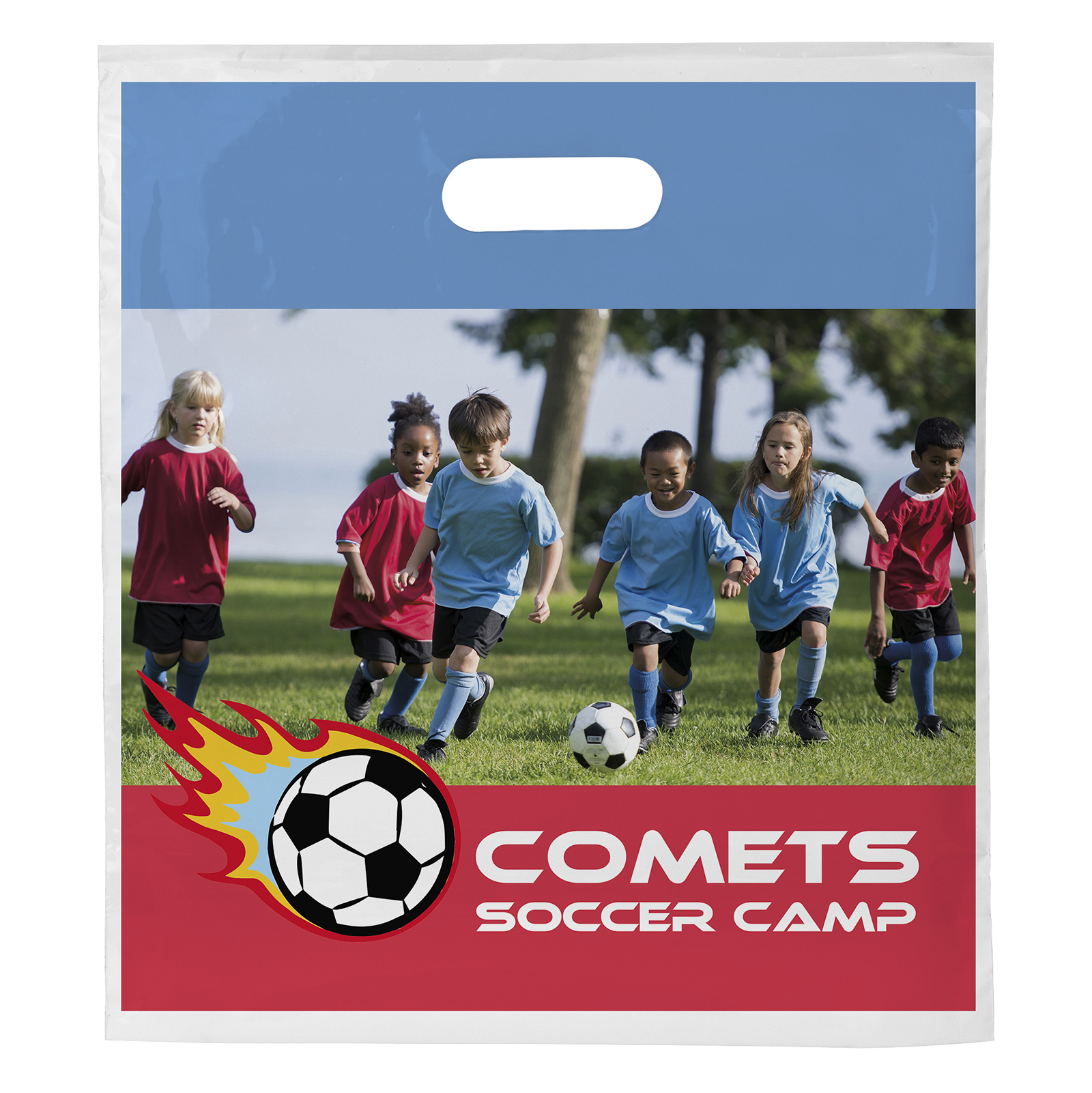 12W x 13 1/2H x 3 Digital Full-Color Die Cut 3