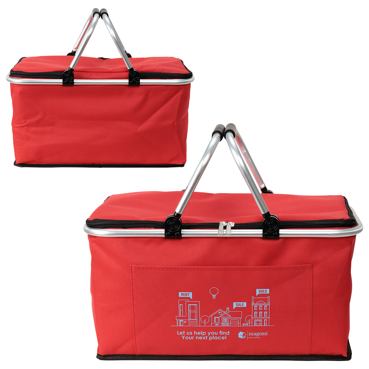 Jamboree Insulated Hard Frame Picnic Basket 8