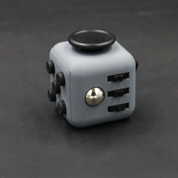 Promotional 6 Sides Rubber Silicone Kids Fidget Toys Dice Re 5