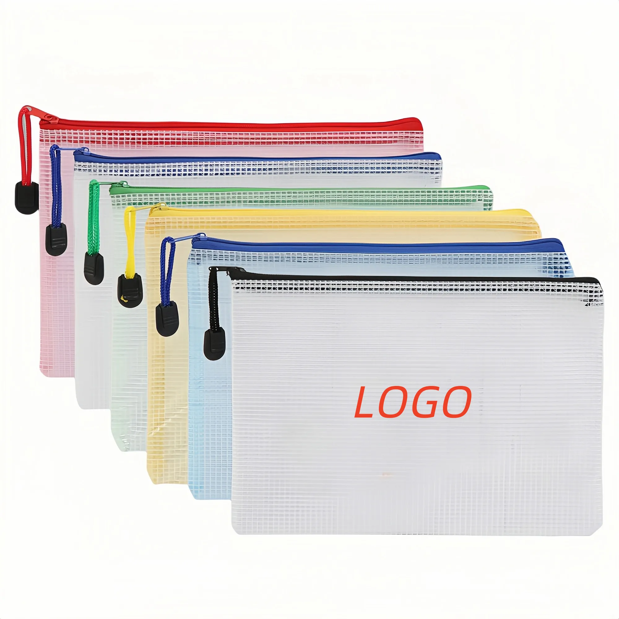 Mesh Zipper Pouch Bags 4