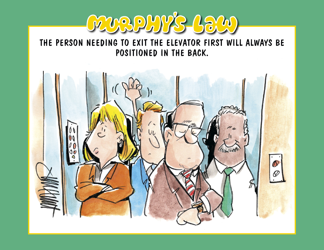 HotLine® Products Murphy's Law Appointment Calendar - Stapled 35