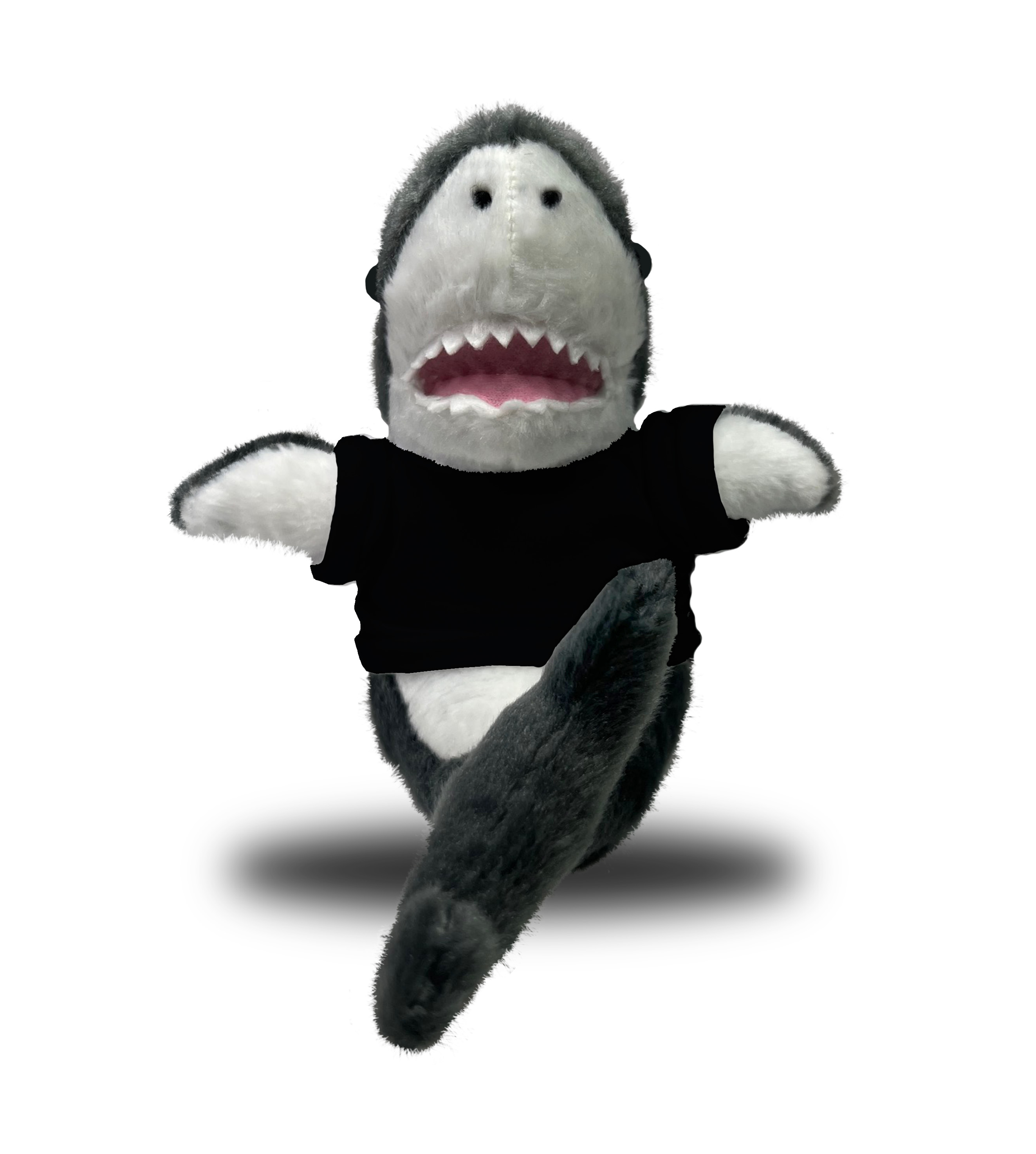 Plush Sitting Great White Shark 19