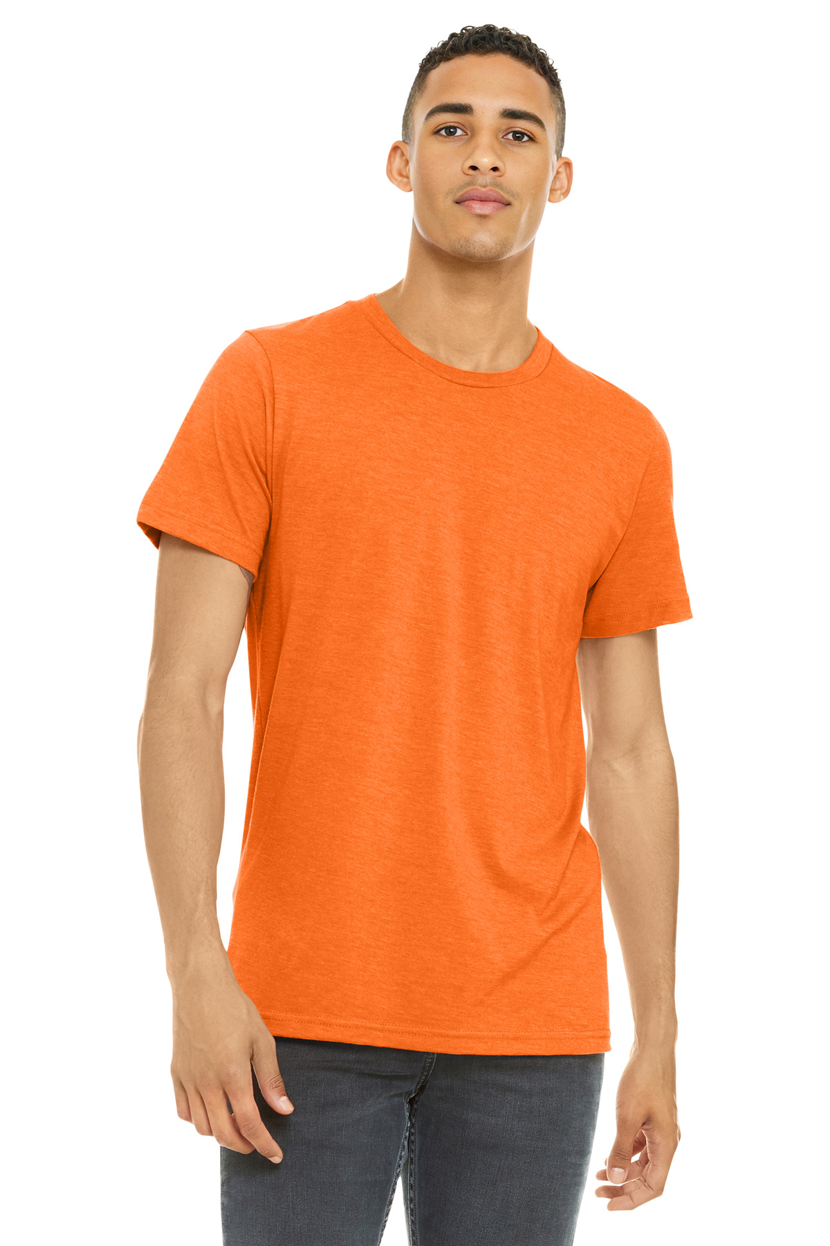 BELLA+CANVAS Unisex Heather CVC Short Sleeve Tee. BC3001CVC 732