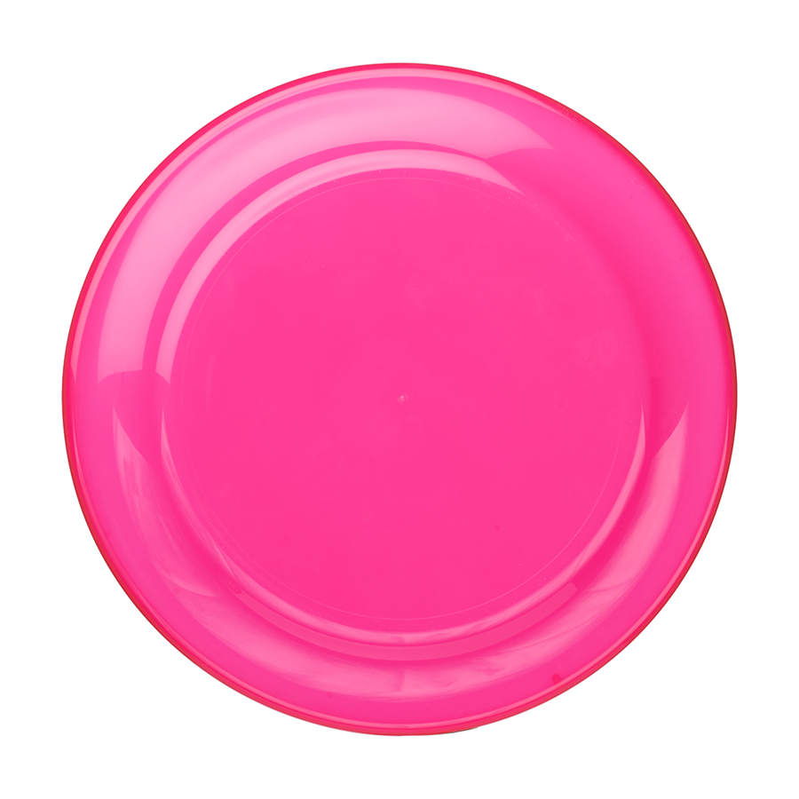 Plastic Solid Color Flying Discs 9.25" 6